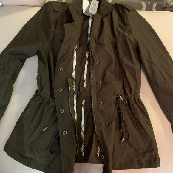 Never Worn Olive Cargo Jacket 